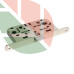 Замок AGB Mediana Evolution WC B011025006 Никель