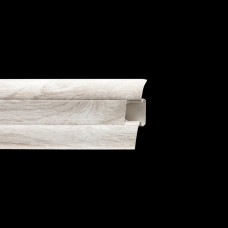Плинтус ПВХ Arbiton LM55 Каштан Жирона, арт. 107, 2500x55x26