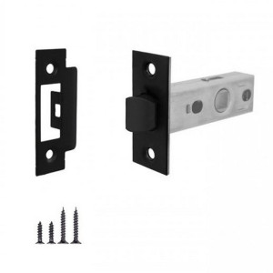 Защелка дверная врезная Armadillo LH 121-45-25 BL Черный Box