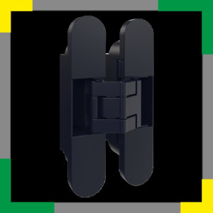Петля дверная скрытого монтажа Axor Черная, D5004-00-N07