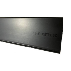 Плинтус Cezar Hi Line Prestige Черный Матовый M-090, 2500x75x22