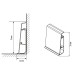 Плинтус Cezar Hi Line Prestige Дуб Белфаст M-158, 2500x75x22