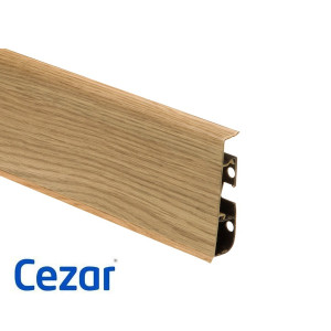 Плинтус Cezar Hi Line Prestige Дуб Классический M-135, 2500x75x22