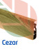 Плинтус Cezar Hi Line Prestige Дуб Алабама M-141, 2500x75x22