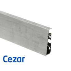 Плинтус Cezar Hi Line Prestige Серый Камень M-256, 2500x75x22