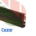 Плинтус Cezar Hi Line Prestige Дуб Леонардо M-284, 2500x75x22