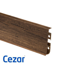 Плинтус Cezar Hi Line Prestige Орех Блюз M-287, 2500x75x22