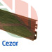 Плинтус Cezar Hi Line Prestige Орех Блюз M-287, 2500x75x22