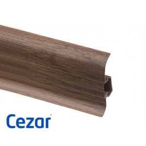 Плінтус ПВХ Cezar Premium Олива Амазонська, арт. 104, 2500x59x22