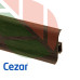 Плинтус ПВХ Cezar Premium Хикори, арт. 106, 2500x59x22
