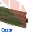 Плинтус ПВХ Cezar Premium Дуб Замковый, арт. 108, 2500x59x22