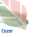 Плинтус ПВХ Cezar Premium Ясень Балтимор, арт. 142, 2500x59x22