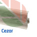 Плинтус ПВХ Cezar Premium Дуб Бельфаст, арт. 158, 2500x59x22