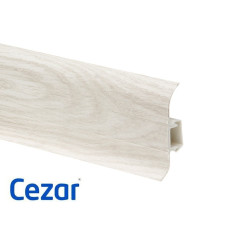 Плинтус ПВХ Cezar Premium Дуб Аспен, арт. 163, 2500x59x22