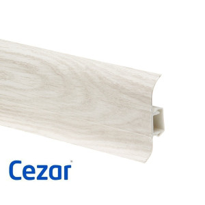 Плинтус ПВХ Cezar Premium Дуб Аспен, арт. 163, 2500x59x22
