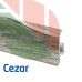 Плинтус ПВХ Cezar Premium Дуб Карбало, арт. 205, 2500x59x22