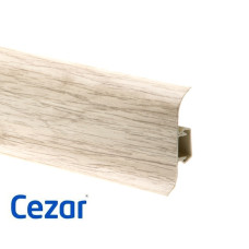 Плинтус ПВХ Cezar Premium Дуб Суде, арт. 207, 2500x59x22