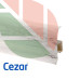 Плинтус ПВХ Cezar Premium Дуб Chillout, арт. 208, 2500x59x22