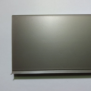 Плинтус напольный Dollken Cubu Flex 80 мм, Шампань 1245, 80x13x2500
