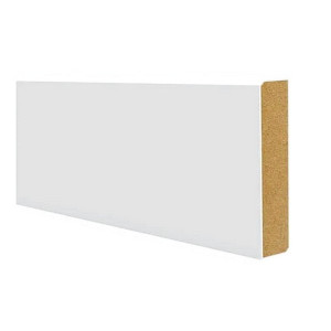 Плинтус Dollken Cubu Flex 60mm, 5012, белый, 60х13х2500, арт. 5109664