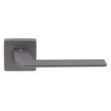 Ручка дверная на квадратной розетке Fimet Pura 1352 F15 Антрацит