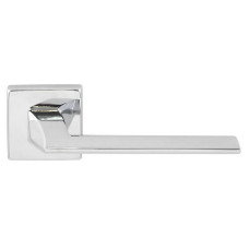 Ручка дверная на квадратной розетке Fimet Pura 1352 F04 Полированный хром