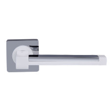 Дверные ручки Gavroche PLATINUM Z3 цвет хром / белый
