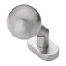 Ручка дверна Metal Bud KNOB ШАР овальна розетка Нержавіюча сталь