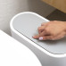 MVM-MH-01 WHITE/GRAY - держатель для бумаги, ведро, ершик