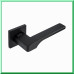 Ручка дверная MVM Z-1807 BLACK «Simple» в черном цвете