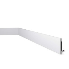 Плинтус NMC гибкий FD2s WallStyl белый 110х15х2000 mm
