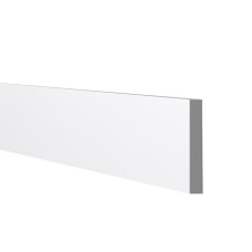 Плинтус NMC дюрополимерный FL10 WallStyl белый 50х8х2000 mm
