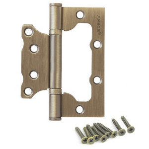Петли накладные Apecs B2-STEEL-MB Матовая бронза
