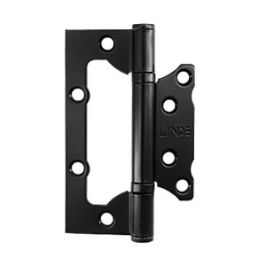 Петли накладные MVM Linde HB-100S BLACK (узкая)