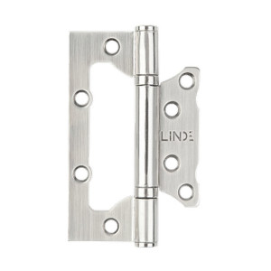 Петли накладные MVM Linde HB-100S SN Матовый никель (узкая)