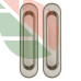 Ручка к раздвижным дверям Punto SH.SL152.010 (Soft LINE SL-010) SN  Матовый никель