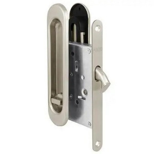 Ручки и механизм для раздвижной двери Punto SH.SL152.KIT011-BK (Soft LINE SL-011) SN-3 Матовый никель