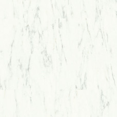 Вінілова підлога Quick Step колекція Oro base - 40136 Marble Carrara White (Плитка мармур)