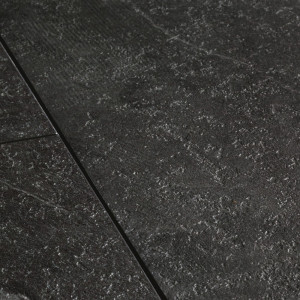 Виниловые полы Quick Step Ambient AMGP40035 Black slate, клеевые 
