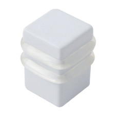Стопор для дверей підлоговий RDA 1539 White