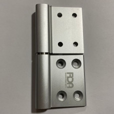 Петли дверные карточные (неврезные) RDA AL100*32*2,5 в цвете серебро