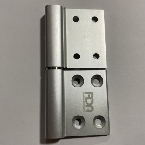 Петли дверные карточные (неврезные) RDA AL100*32*2,5 в цвете серебро