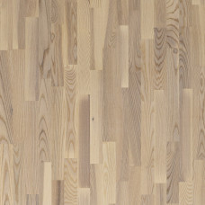 Паркетна дошка Polarwood 3x - Ясен LIVING 5G білий мат.лак арт. 3031118154001124