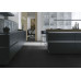 Виниловые полы Wineo (Винео) коллекция Wineo 800 DB Tile DB00103 Solid Black